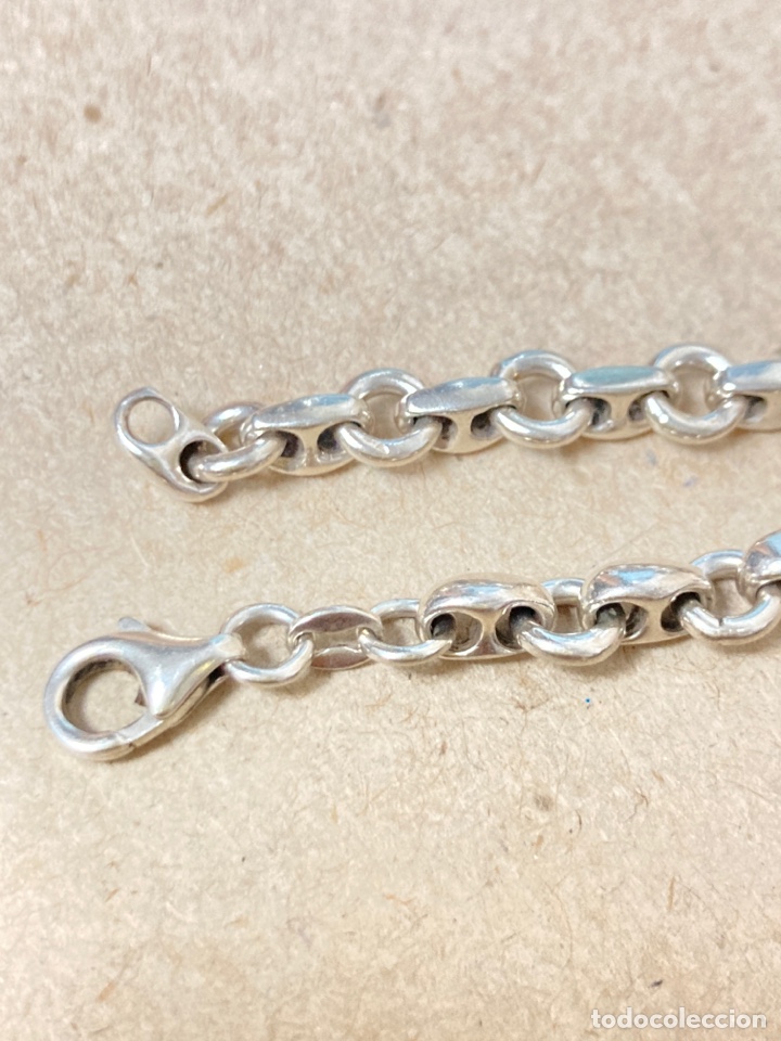 Joyeria: Pulsera de plata eslabones tipo Gucci - Foto 3