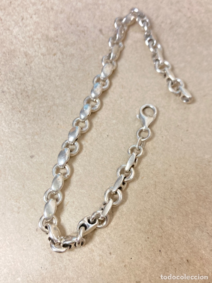 Joyeria: Pulsera de plata eslabones tipo Gucci - Foto 4