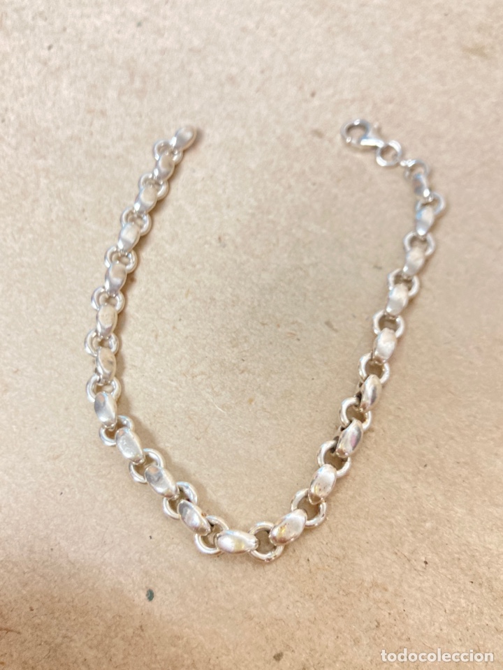 Joyeria: Pulsera de plata eslabones tipo Gucci - Foto 1