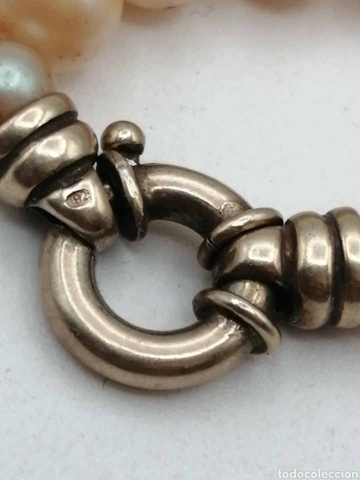 Joyeria: Collar perlas Majorica cierre plata dorada - Foto 4