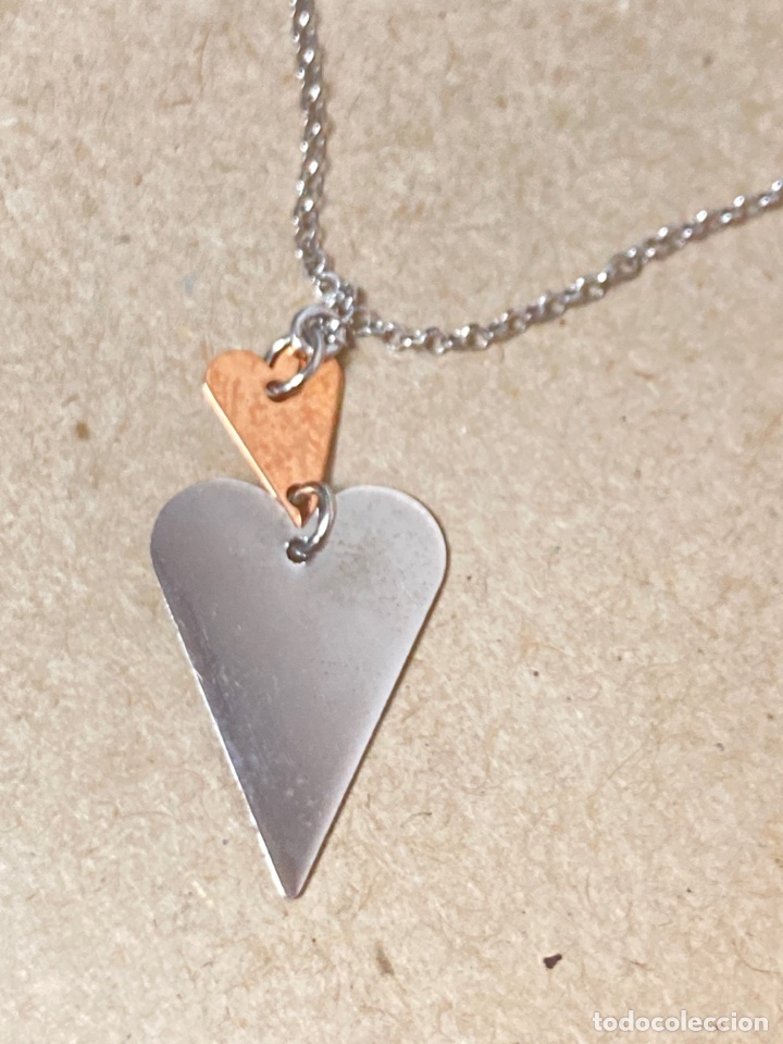 Joyeria: Gargantilla de plata con detalle coraz&oacute;n/CC6 - Foto 2