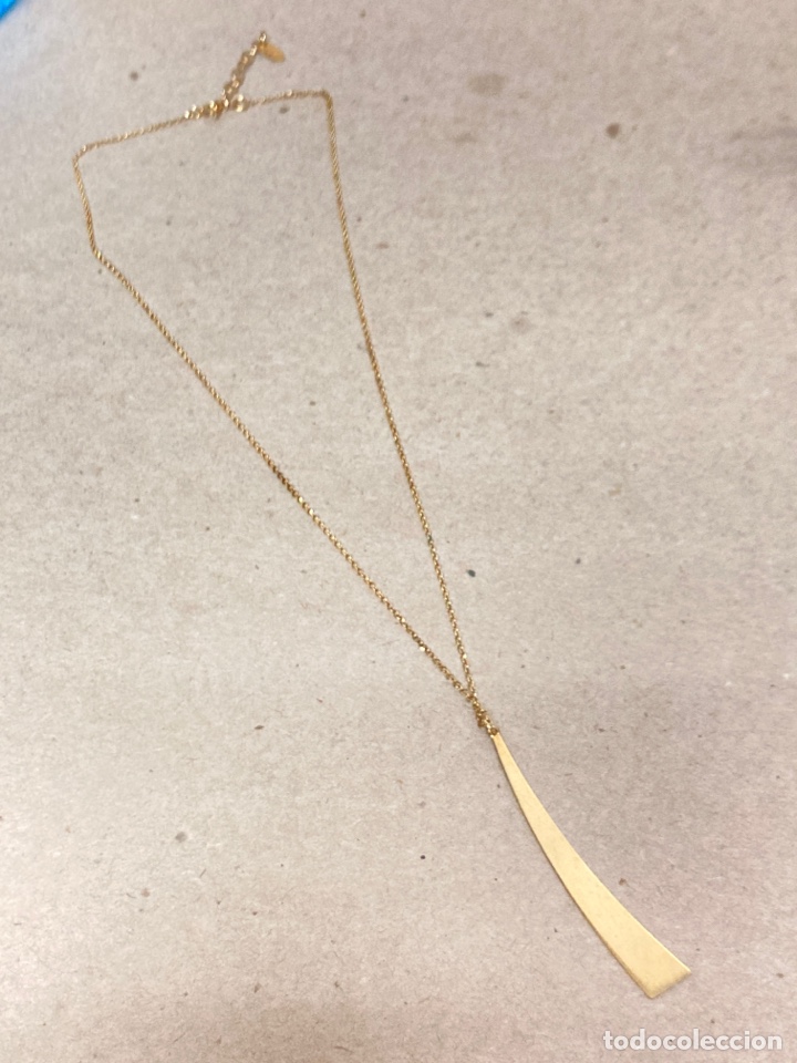Joyeria: Gargantilla de plata chapada de oro /CC6 - Foto 5