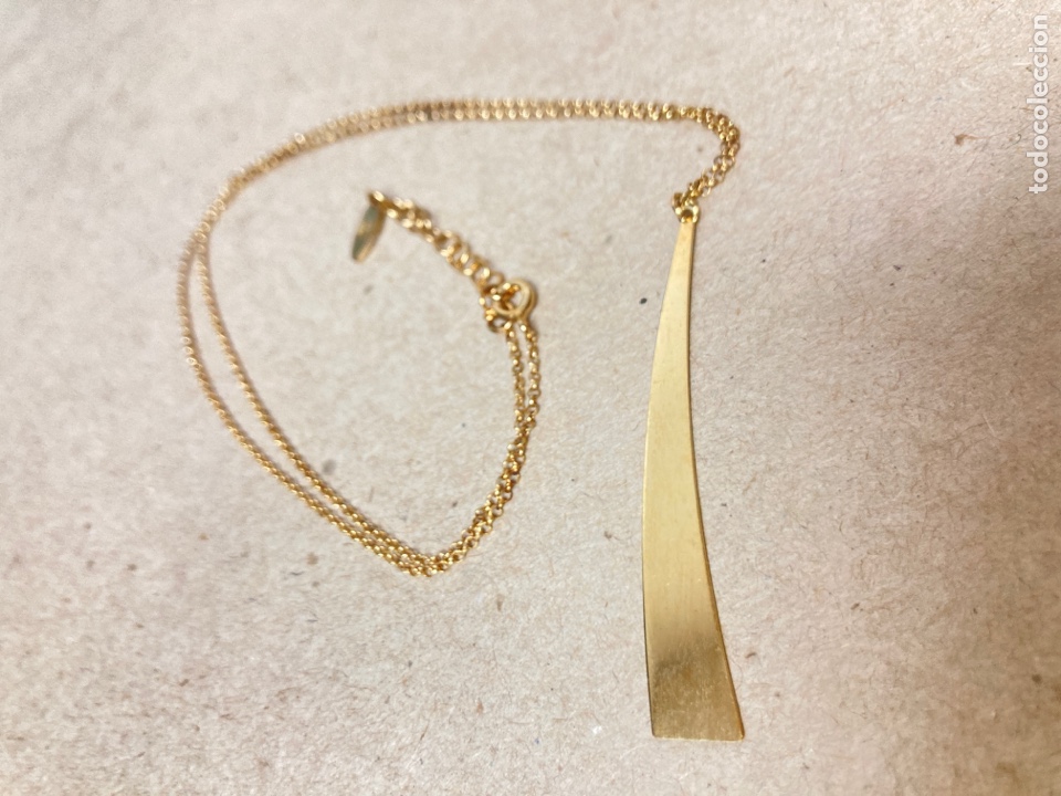 Joyeria: Gargantilla de plata chapada de oro /CC6 - Foto 1