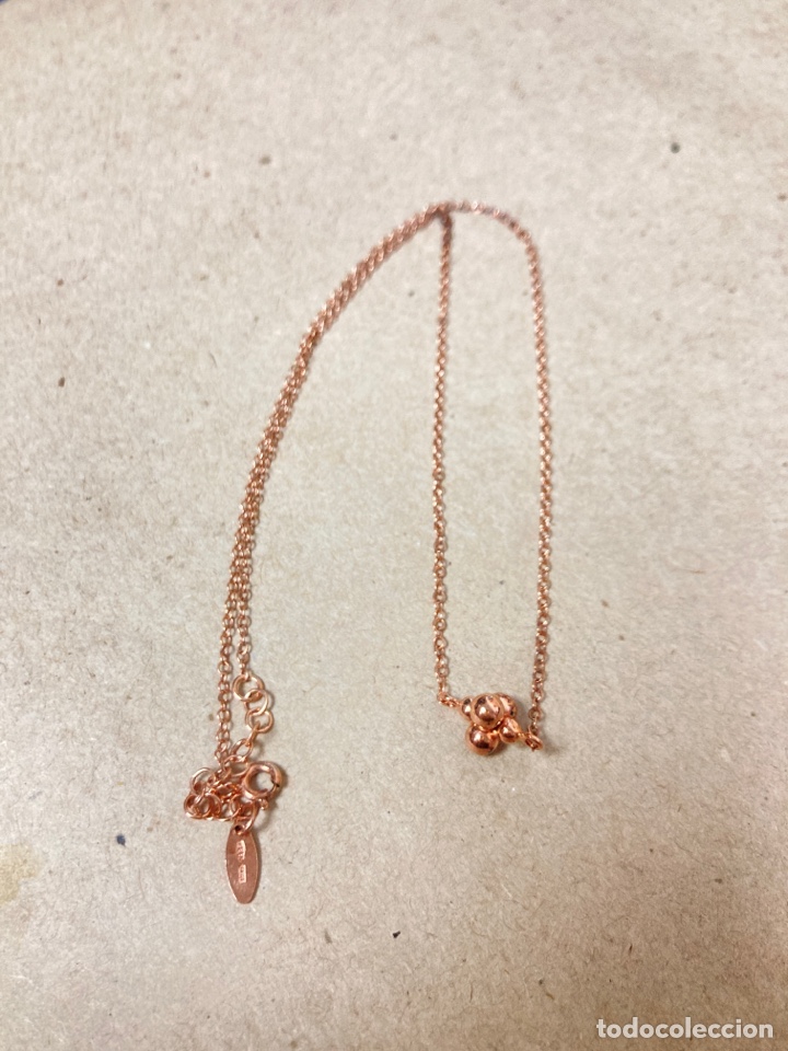 Joyeria: Gargantilla de plata chapada oro rosa /CC6 - Foto 1