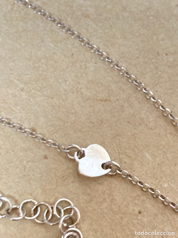 Joyeria: Gargantilla de plata y detalle coraz&oacute;n - Foto 3