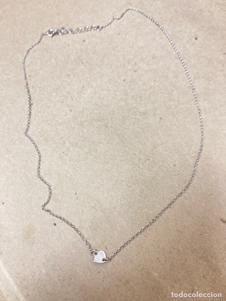 Joyeria: Gargantilla de plata y detalle coraz&oacute;n - Foto 4