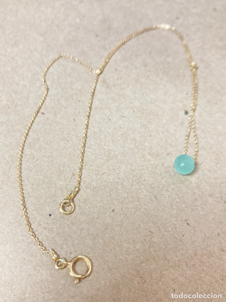 Joyeria: Gargantilla de plata chapada oro /CC03 - Foto 4
