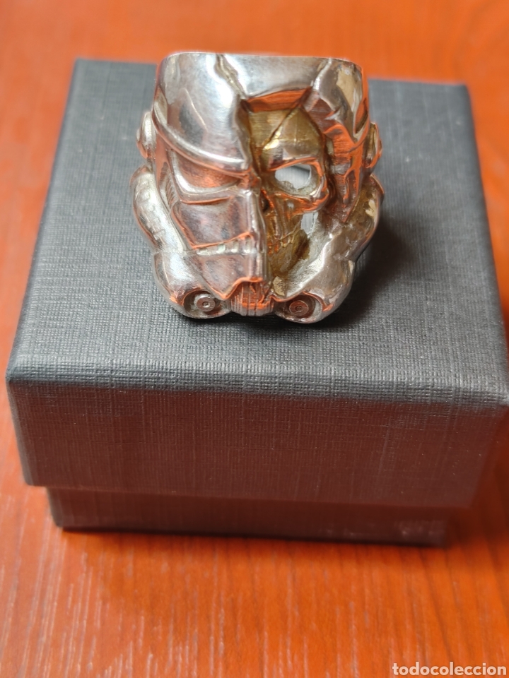 Joyeria: Anillo de plata en su color y dorada. STAR WAR. - Foto 1