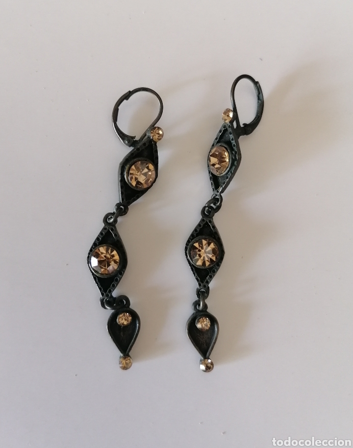 Joyeria: JUEGO DE PENDIENTES DE BISUTERIA. 6 CM. - Foto 1