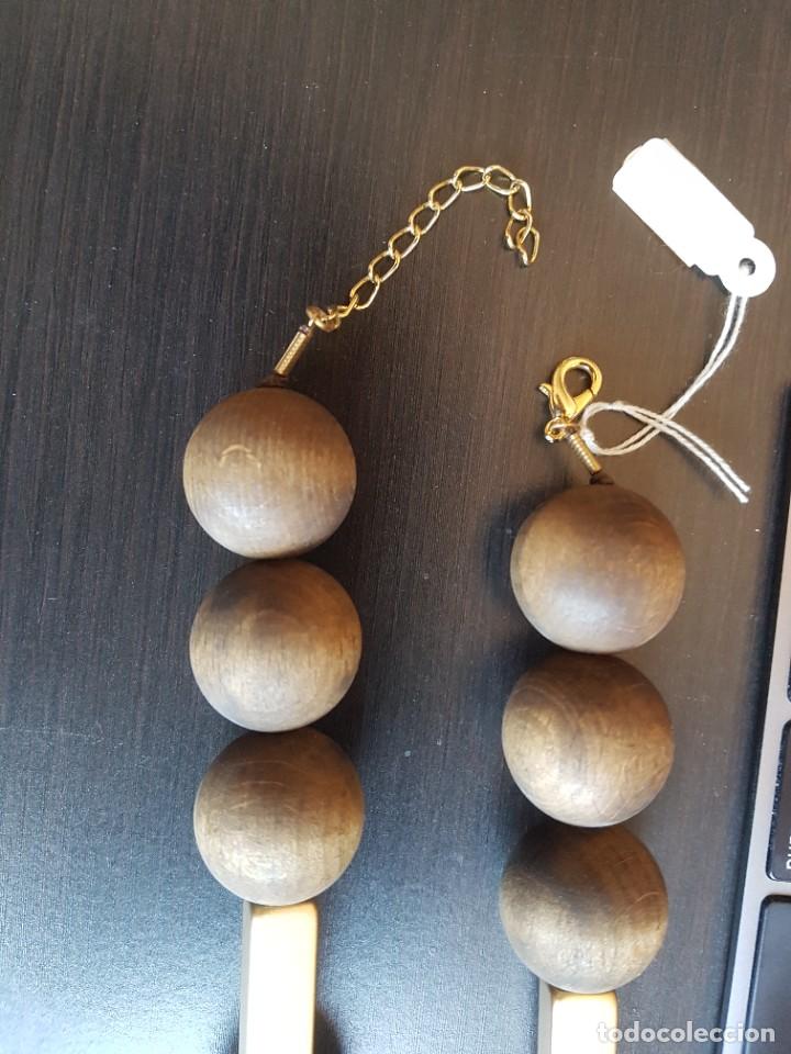 Joyeria: Gran collar madera y laton. - Foto 4