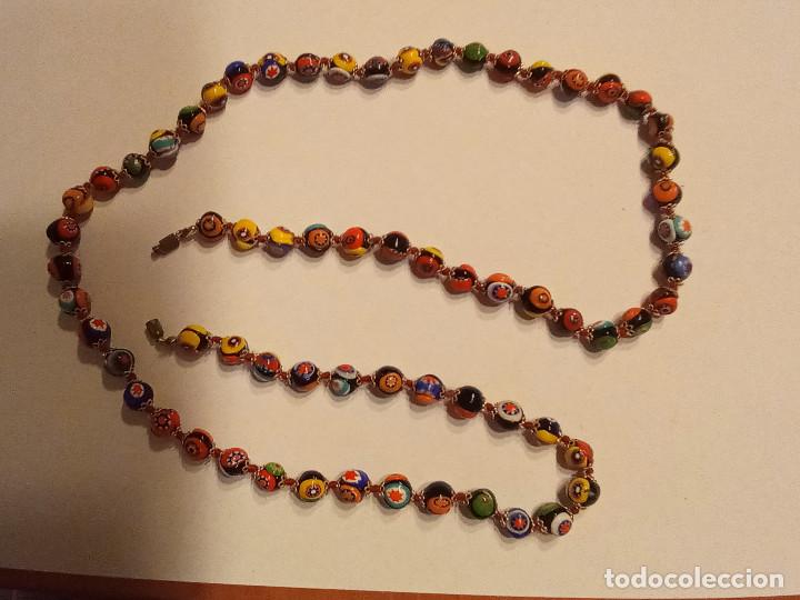 Joyeria: Collar con cristales de Murano - Foto 1