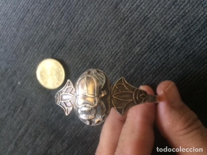 Joyeria: Pulsera plata escarabajo egipto - Foto 1