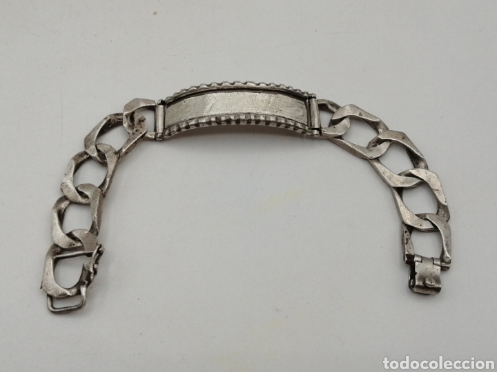 Joyeria: Antigua pulsera plata de ley - Foto 4