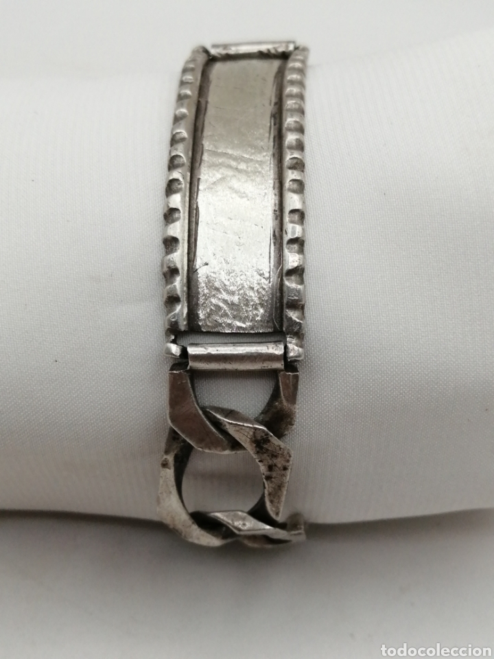 Joyeria: Antigua pulsera plata de ley - Foto 5