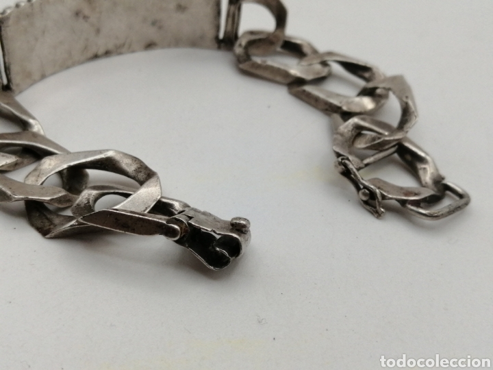 Joyeria: Antigua pulsera plata de ley - Foto 10