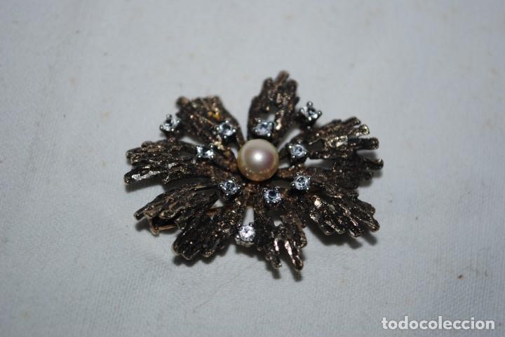 Joyeria: ANTIGUO BROCHE DE PLATA EN FORMA DE ESPLENDOR . - Foto 2