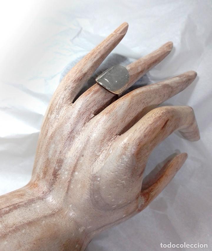 Joyeria: Anillo de plata de ley moneda de Isabel II - Talla 14 - Foto 6