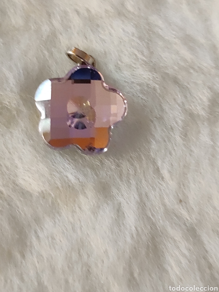 Joyeria: Colgante Swarovski forma de flor - Foto 1