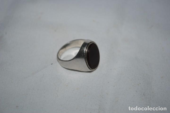 Joyeria: ANILLO DE PLATA , CON PERLA MARRON - Foto 1