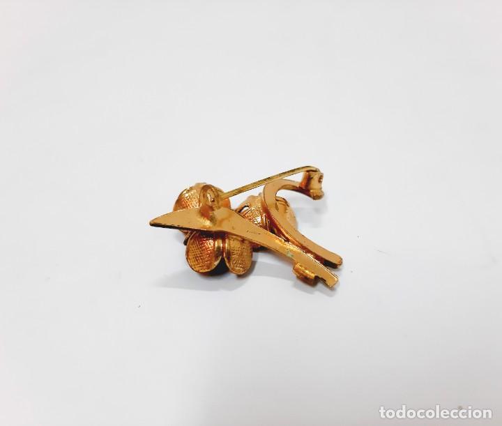 Joyeria: Broche de pasador de cobre vintage - Foto 4