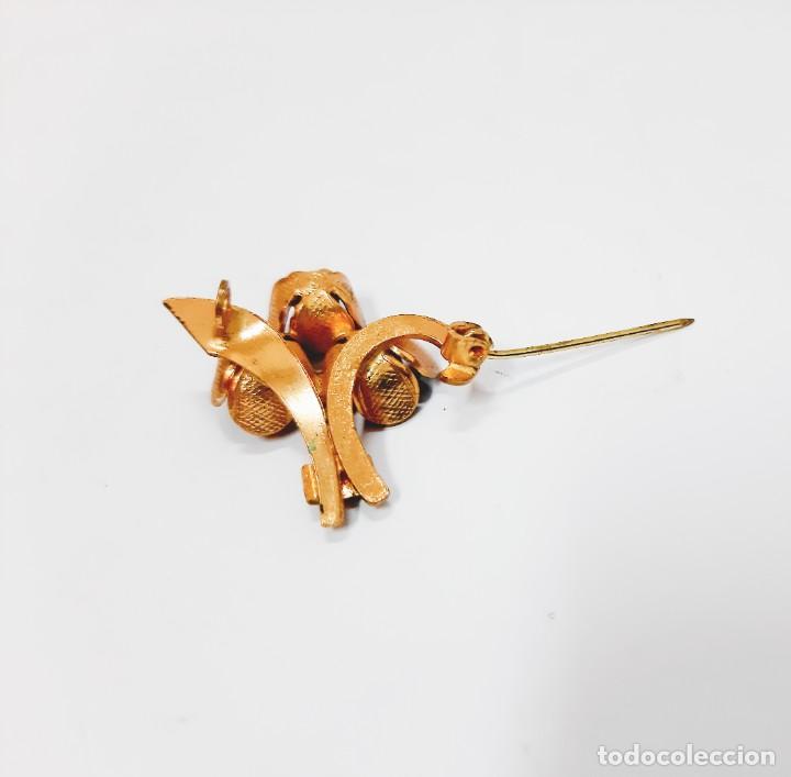 Joyeria: Broche de pasador de cobre vintage - Foto 5