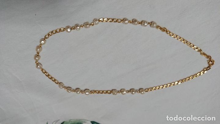 Joyeria: COLLAR CHAPADO EN ORO GILCO. 44 CM - Foto 2