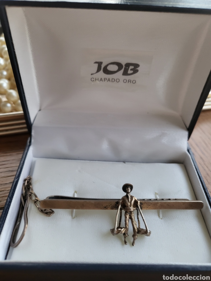Joyeria: Articulo vintage , pasa corbata en plata ( Cenachero ) - Foto 1