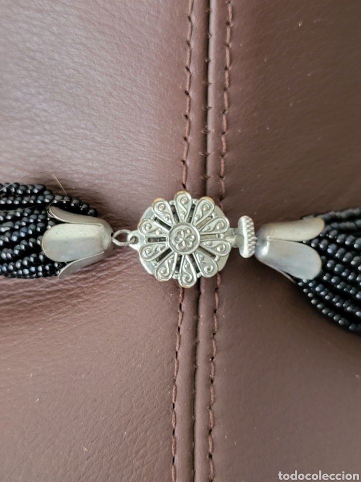 Joyeria: COLLAR DE CUENTAS VINTAGE BLANCO Y NEGRO - Foto 2