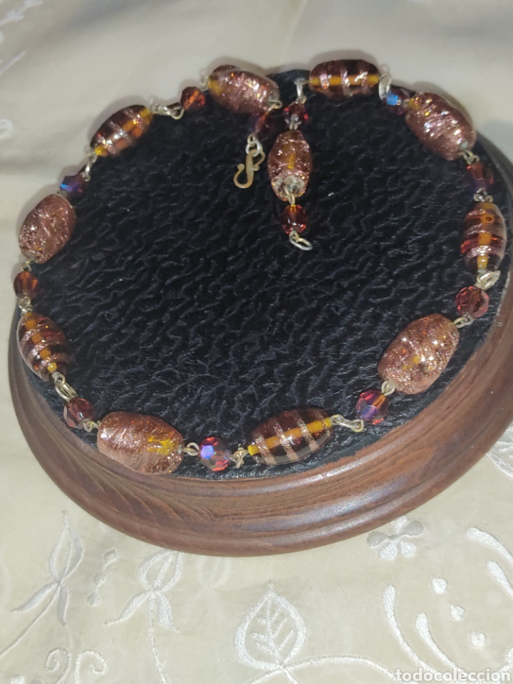 Joyeria: Collar de cristal de Murano,vintage. - Foto 2