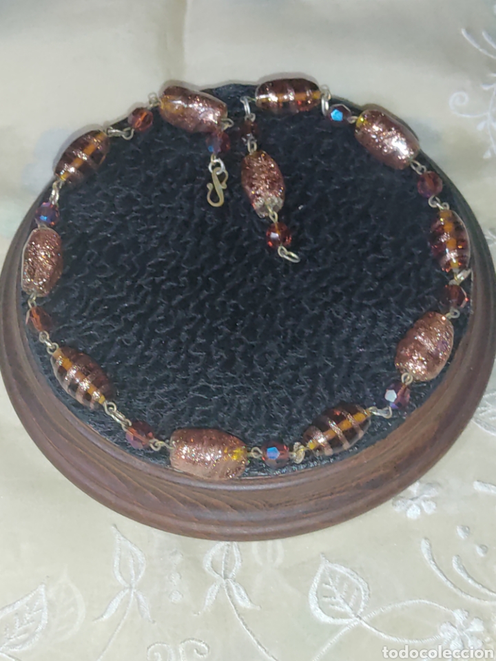 Joyeria: Collar de cristal de Murano,vintage. - Foto 4