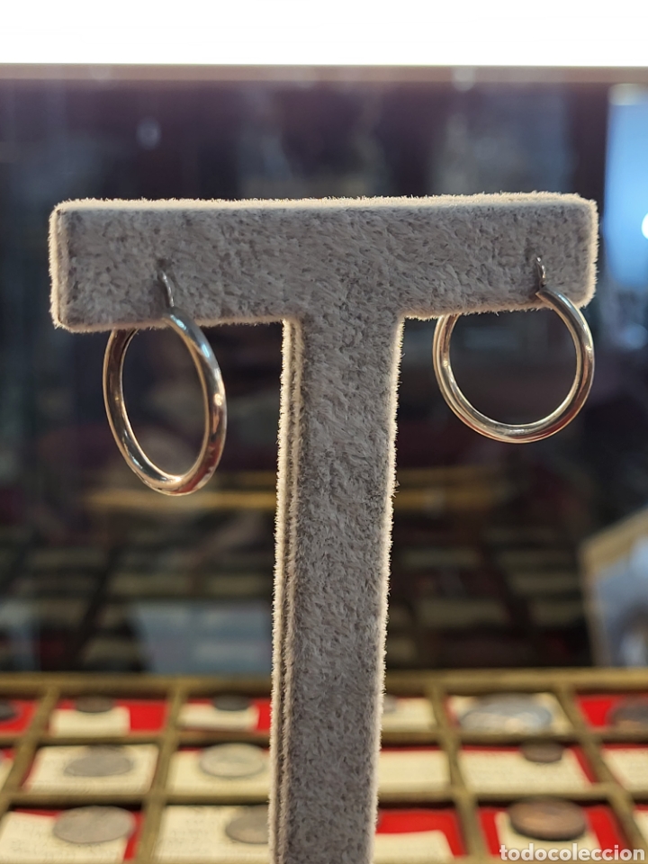 Joyeria: PENDIENTES ARO PLATA DE LEY. 2.2CM DI&Aacute;METRO - Foto 1