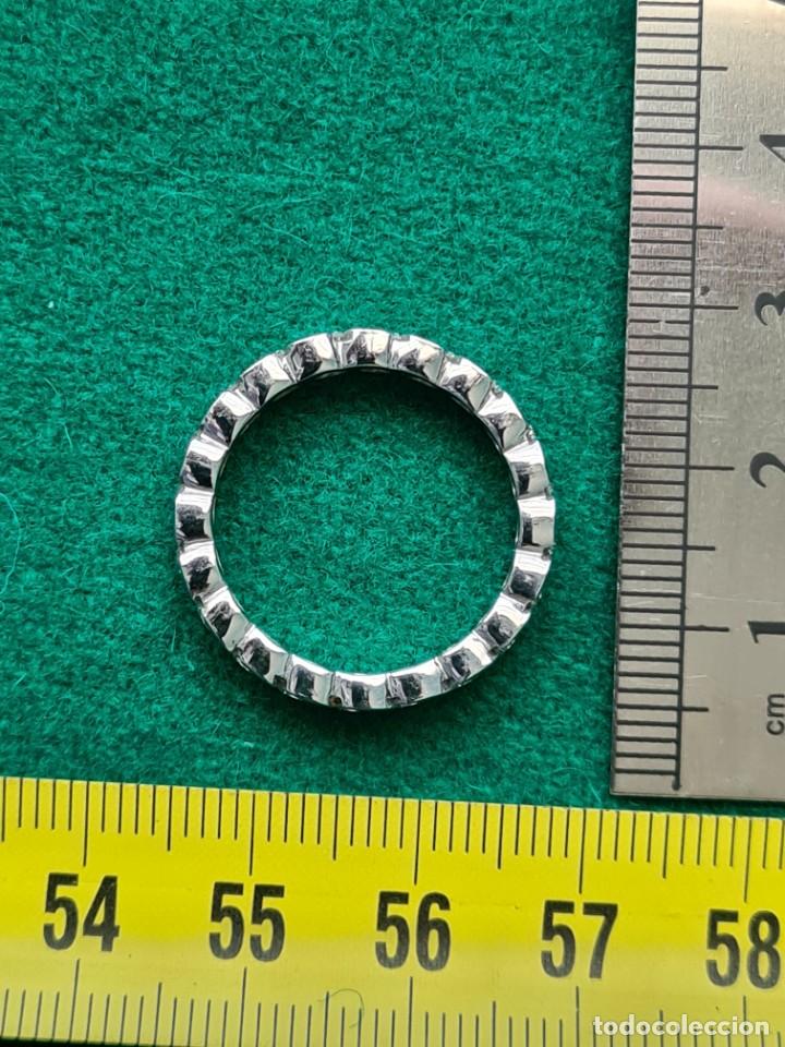 Joyeria: ANILLO DE ORO BLANCO DE 18K Y BRILLANTES - Foto 1