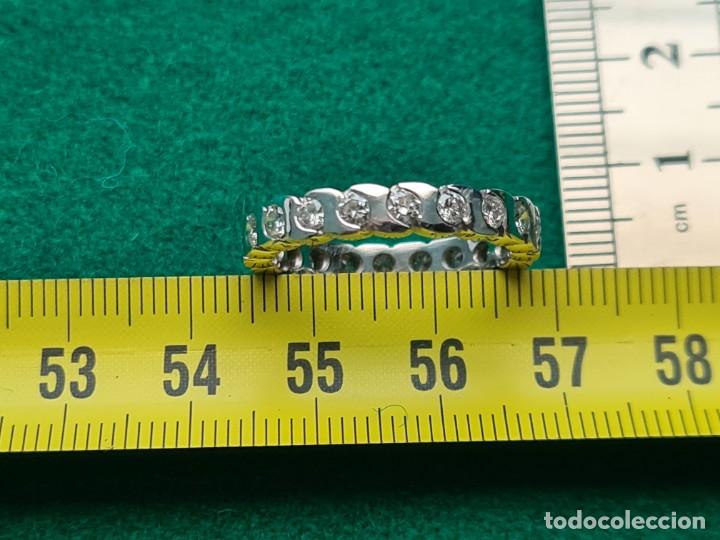 Joyeria: ANILLO DE ORO BLANCO DE 18K Y BRILLANTES - Foto 6