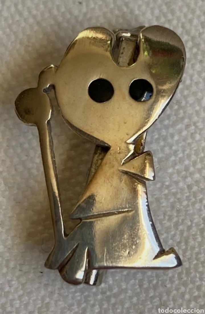 Joyeria: Broche en acero plateado - Foto 1