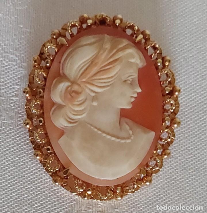 Joyeria: Espectacular juego de camafeos en oro de ley - Foto 2