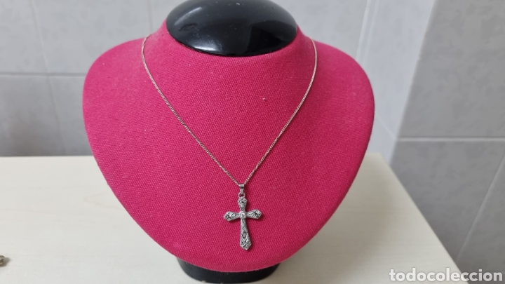 Joyeria: CADENA Y CRUZ EN PLATA DE LEY - Foto 2
