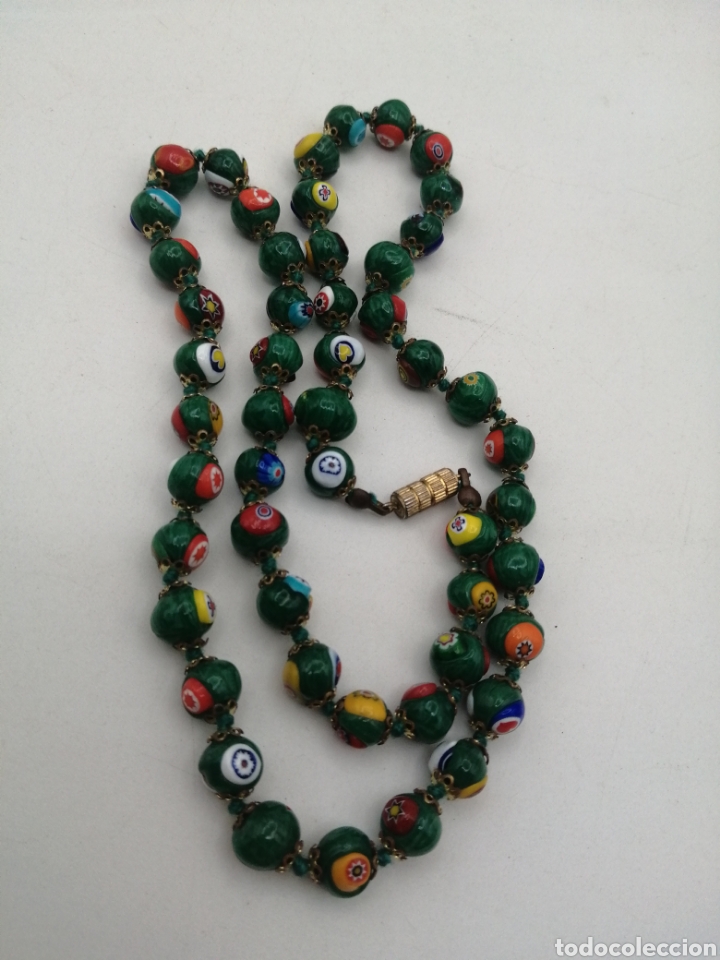 Joyeria: Collar cristal de murano. Cierre met&aacute;lico - Foto 2
