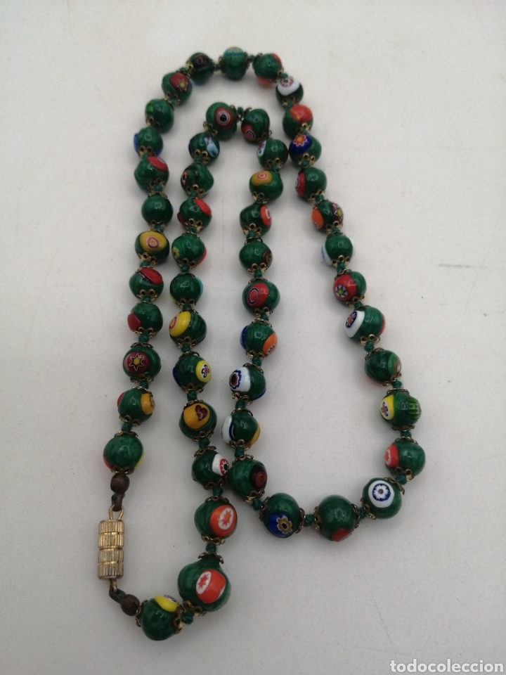 Joyeria: Collar cristal de murano. Cierre met&aacute;lico - Foto 4