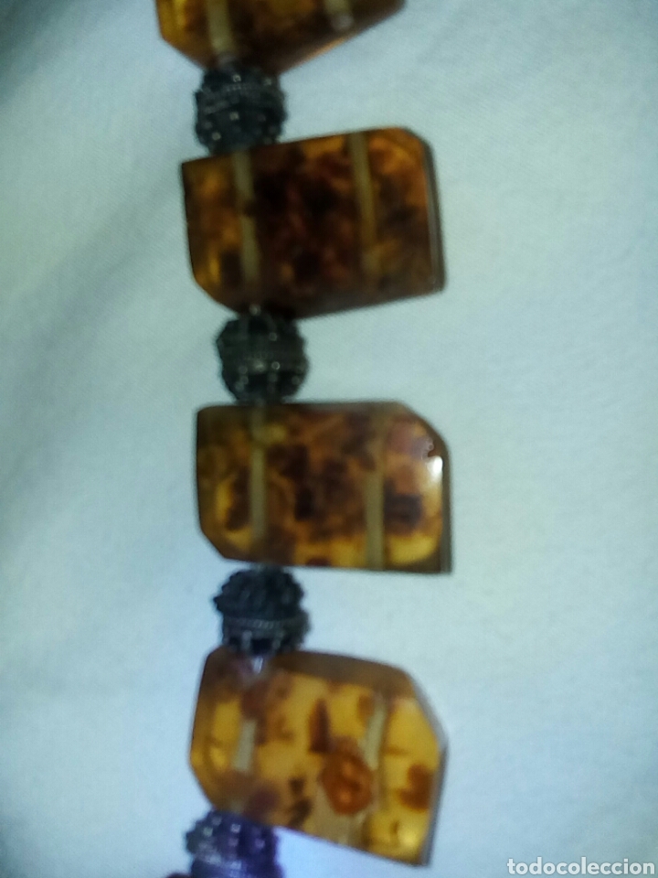 Joyeria: Collar ambar con filigrana - Foto 4