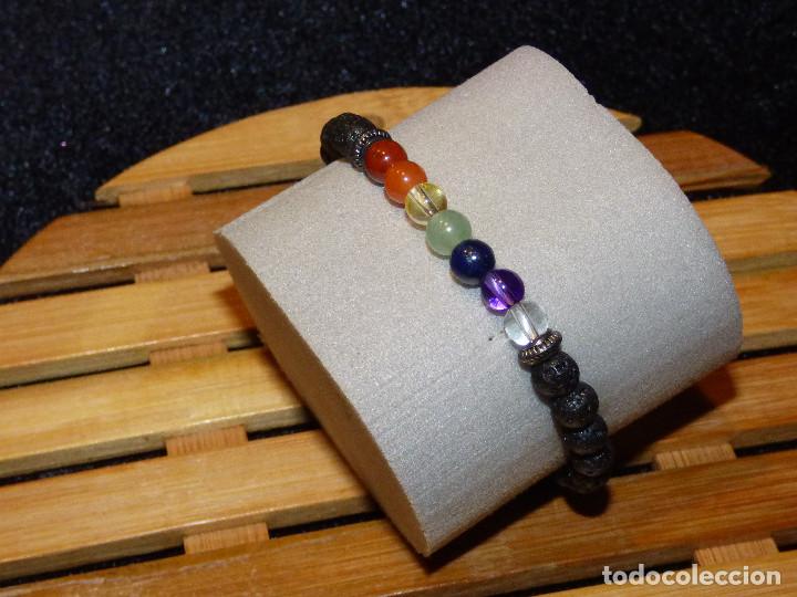 Joyeria: Pulsera,lava y piedras semipreciosas - Foto 2