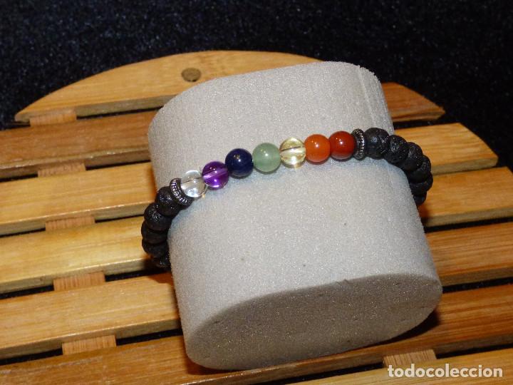 Joyeria: Pulsera,lava y piedras semipreciosas - Foto 3