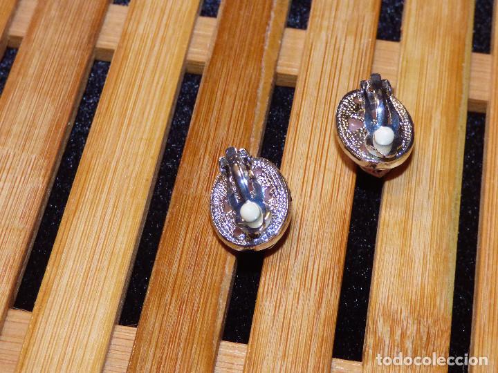 Joyeria: Pendientes vintage,metal y cristal. - Foto 2