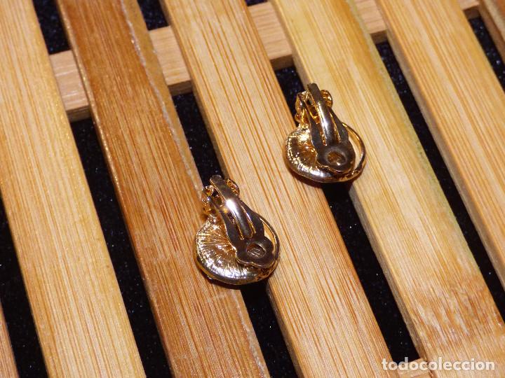 Joyeria: Pendientes vintage,metal y cristal. - Foto 2