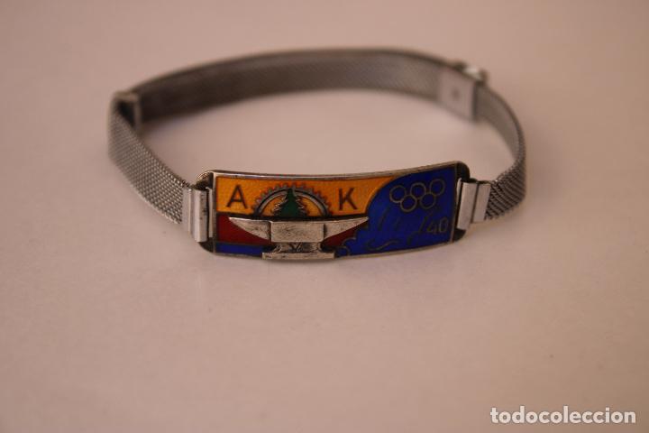 Joyeria: yunque, pulsera plata 1945 - Foto 1
