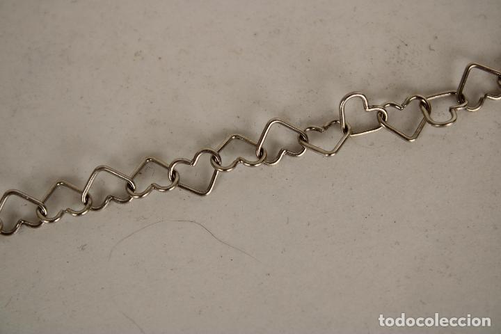 Joyeria: pulsera de corazones plata de ley 925 - Foto 1