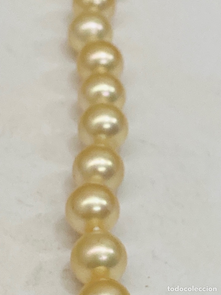 Joyeria: Collar de perlas y cierre de plata - Foto 2