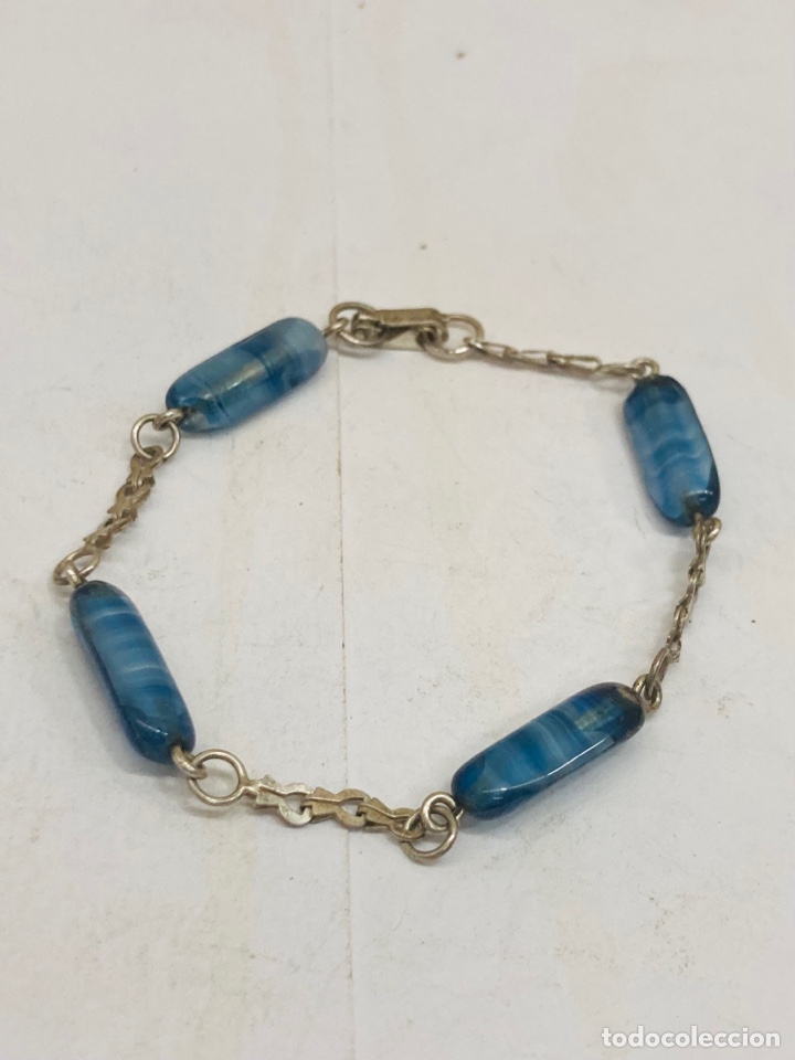 Joyeria: Pulsera de plata y piedras - Foto 1