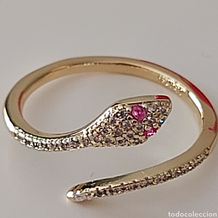 Joyeria: FABULOSO ANILLO AJUSTABLE CON FORMA DE SERPIENTE ref S3 A JOYERIA - Foto 5