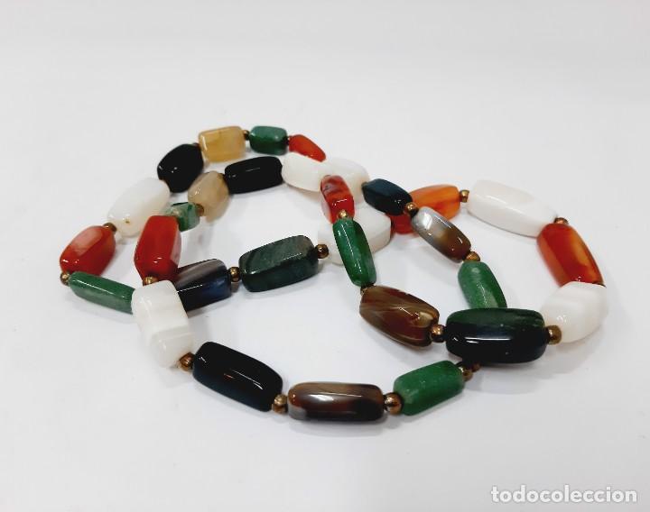 Joyeria: Collar de &aacute;gata multicolor - Foto 1