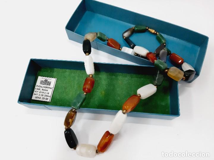 Joyeria: Collar de &aacute;gata multicolor - Foto 2